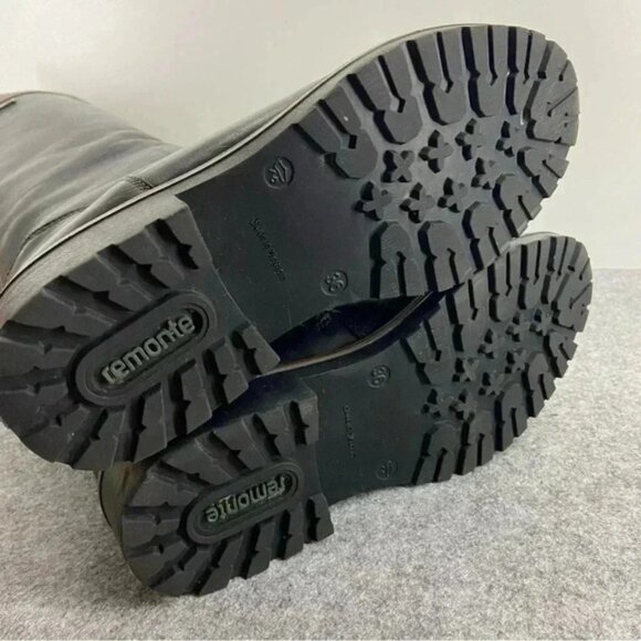 Remonte Leather Tall Boots Women’s Size 36 or US 5.5 - Picture 11 of 16